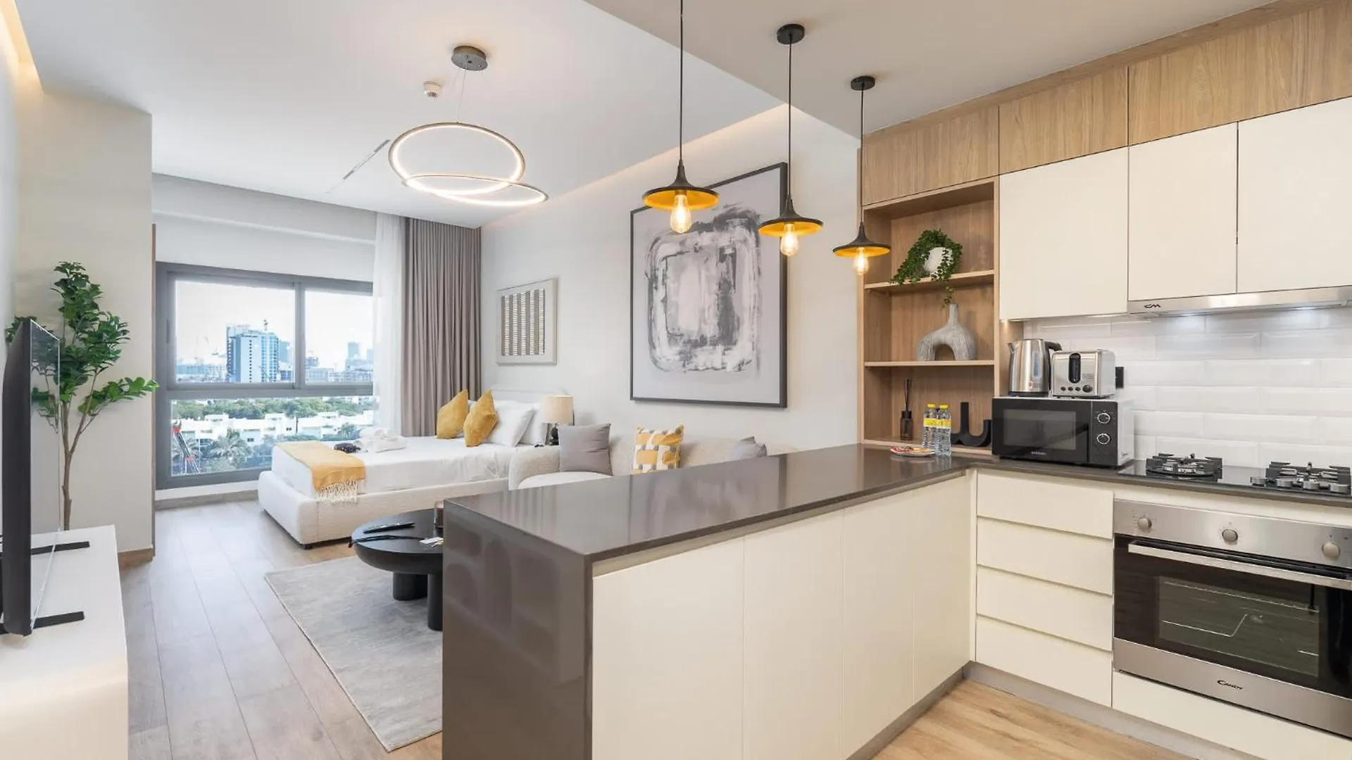 Апартаменты Studio Flat In Rokane G25 Near Five, Jvc Perfect For 2 Дубай