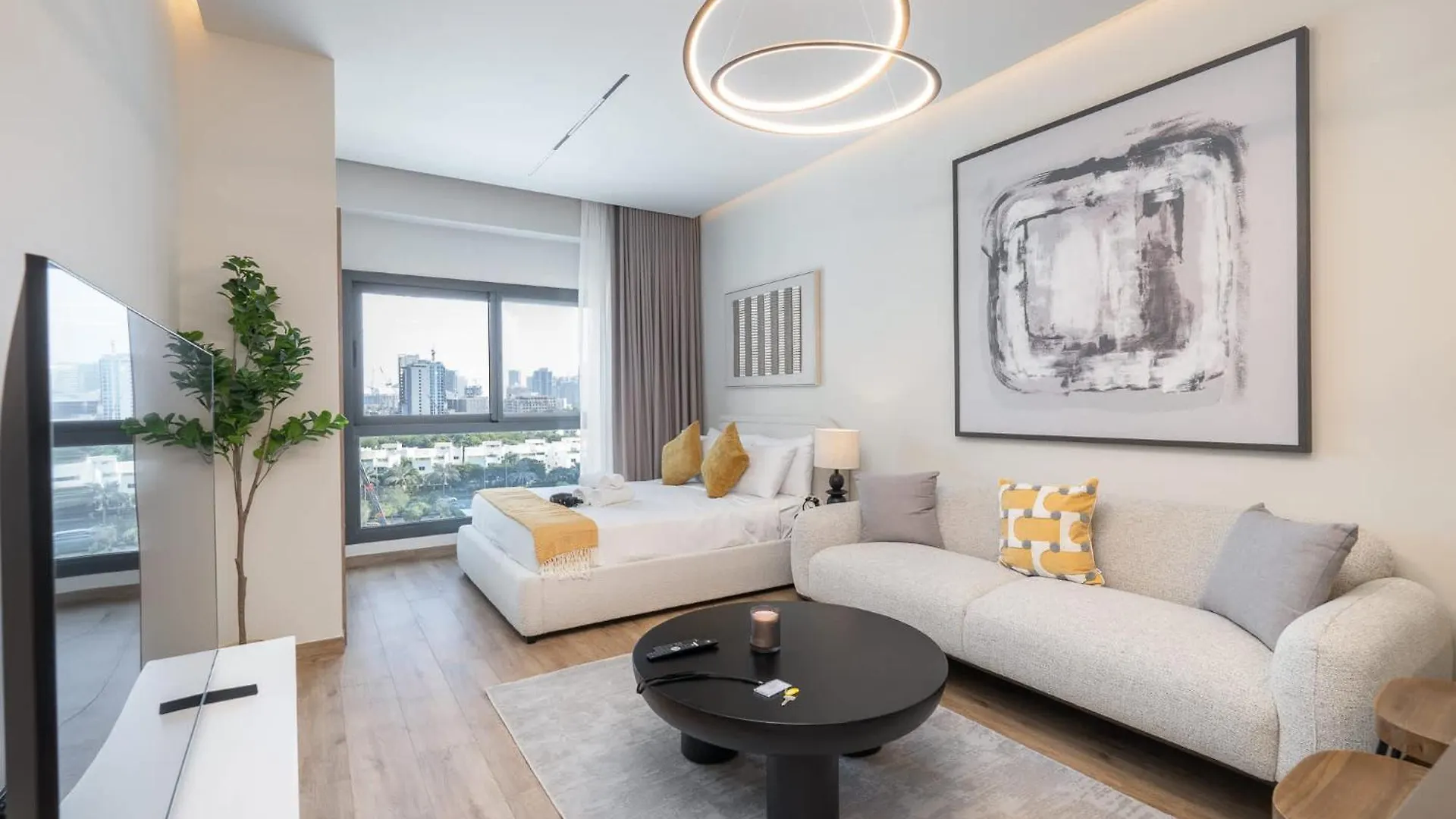 Апартаменты Studio Flat In Rokane G25 Near Five, Jvc Perfect For 2 Дубай